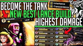 New Fatalis Best Lance Build  Immortal Provoker Tank  Monster Hunter World Iceborne mhw [upl. by Siegler]