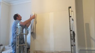 How to hang lining paper [upl. by Nitsua]