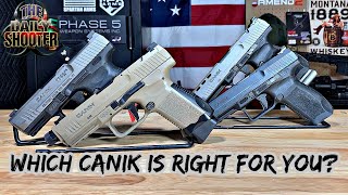 Canik Comparison TP9SFX TP9 COMBAT SF ONE TP9 ELITE SC [upl. by Dlabihcra]