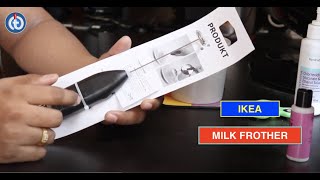 IKEA MILK FROTHER Review amp Battery Installation [upl. by Willa75]