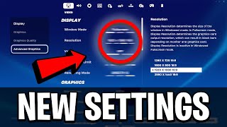 NEW FORTNITE SETTINGS Explained NEW Movement UI Revamp amp More [upl. by Sarnoff910]