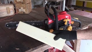 Quick and Easy Homemade Chainsaw Scabbard [upl. by Bainbridge]