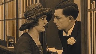 Buster Keaton  The Haunted House 1921 Silent film [upl. by Ydroj]