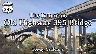 The Infamous Old Highway 395 Bridge in Poway California [upl. by Ynnaj505]