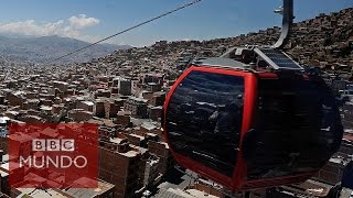 Bolivia el teleférico que unió dos mundos  BBC Mundo [upl. by Saum]