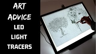 Art Tips Why Use A LED light Pad for your Art [upl. by Reffineg]