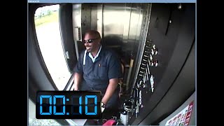 CTA Train Operator Before Fatal Accident [upl. by Naahs887]