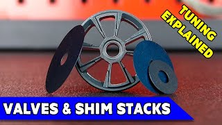 How to tune Valves amp Shim Stacks  Offroad Engineered [upl. by Zinck]