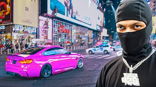 MOST WANTED DRIVERS TAKEOVER TIMES SQUARE [upl. by Tandy]