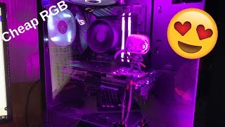 How to install RGB Lighting to Your PC [upl. by Drofub824]