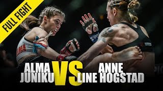 Alma Juniku vs Anne Line Hogstad  ONE Full Fight  January 2020 [upl. by Sall]