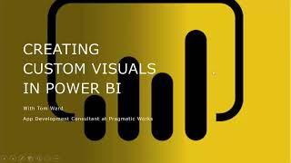 Developing Customizing Custom Visuals for Power BI [upl. by Ymmak]