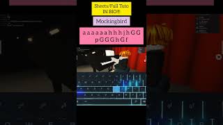 Mockingbird RobloxVirtual Piano Tuto [upl. by Geirk]