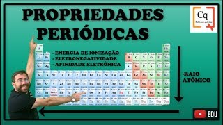 Tabela  Propriedades periódicas [upl. by Anesor343]