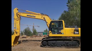 PC220 excavator 1 [upl. by Lamok]