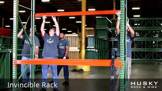 Pallet Rack Full Installation Video [upl. by Sarene725]