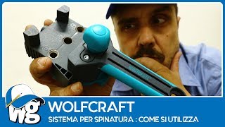 Wolfcraft sistema per spine in legno come si usa [upl. by Aneez819]