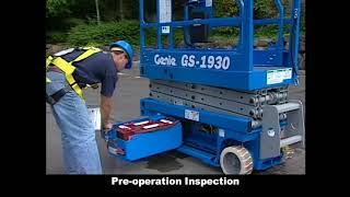 Genie Aerial Lift Operator Training Informational [upl. by Justis]