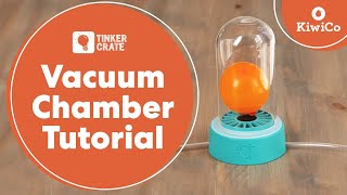 How to Make a Vacuum Chamber  Tinker Crate Project Instructions  KiwiCo [upl. by Jolie]