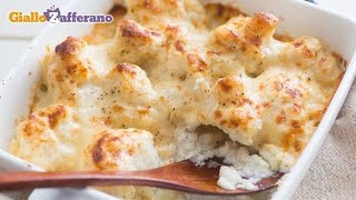 Cavolfiore gratinato RICETTA VELOCE [upl. by Bronwen514]