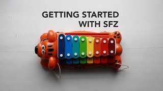 Getting Started with SFZ The Free Sampler  FREE SFZ SAMPLE LIBRARY [upl. by Carrington]