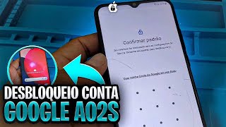 COMO TIRAR A CONTA GOOGLE DO A02S METODO 20232024 [upl. by Teleya]