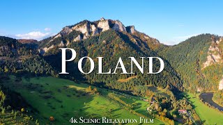 Poland 4K  Scenic Relaxation Film With Calming Music [upl. by Nilyram]