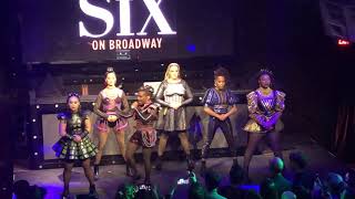 quotGet Downquot – SIX on Broadway Launch Party Performance [upl. by Moran]