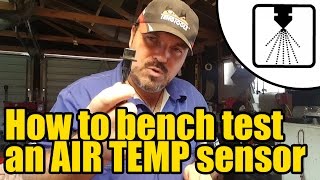 How to test an Air Temperature Sensor 1205 [upl. by Fernando]