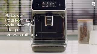 Philips 22003200 serie espressomachine – Ontkalken [upl. by Ilil]