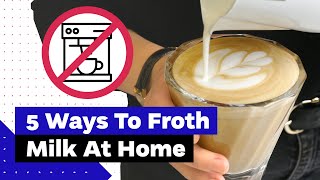 How To Froth Milk At Home Best Milk Frothers Review [upl. by Ruzich]