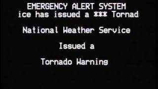 EAS  Tornado Warning  Daviess  Greene  Martin Counties [upl. by Retsub764]