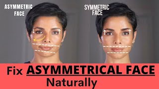 You Can FIX ASYMMETRICAL FACE NATURALLY by making these 5 CHANGES [upl. by Vail]