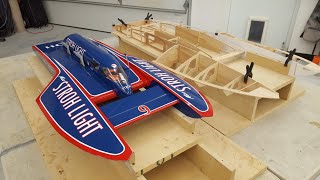 Part 2 How to Build a RC Hydroplane Racing Boat  quotThe Gasserquot [upl. by Hoeve]