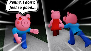 ROBLOX PIGGY GEORGE PIGGY TURNS INFECTED  DISTORTED MEMORY PART 2 [upl. by Bock119]