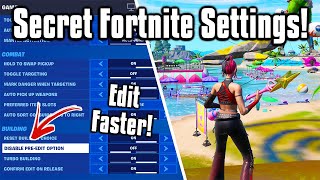 You NEED To Change These Fortnite Settings  PC  Console Tips [upl. by Uriia]