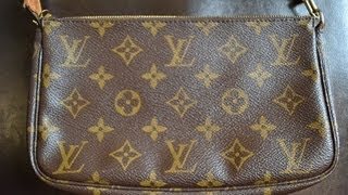 How To Tell If Your Louis Vuitton Pochette is Authentic [upl. by Kenley]