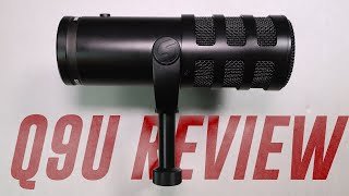 Samson Q9u USB Mic Review  Test vs Q2u Yeti MV7 SM7b ATR2100 [upl. by Ettenor]