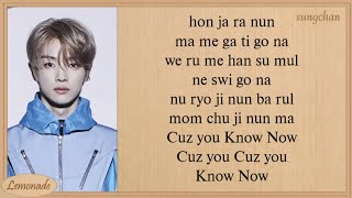 NCT U  Know Now Easy Lyrics [upl. by Aidnyc]