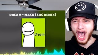 Dream  Mask Official Sus Remix REACTION [upl. by Clabo]