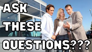 7 Questions to Ask When Buying a Car from a Dealership [upl. by Attenaej]