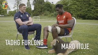 Tadhg Furlong puts Maro Itoje on the spot  Lions NZ 2017 [upl. by Akenal]