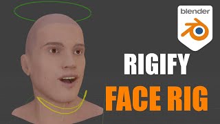 Blender 2829 Rigify Face Rig Rigify Series Part 9 [upl. by Nazus729]