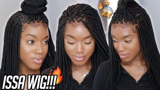 Most Realistic Braided Wig EVER 😱🔥 Glueless Start To Finish Lace Wig Install  Neat and Sleek [upl. by Amand]