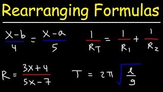 How To Change The Subject of a Formula  GCSE Maths [upl. by Ambler35]