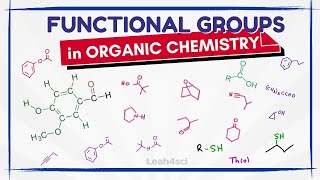 Functional Groups with Memorization Tips [upl. by Winnifred]