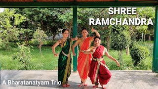 Shri Ramachandra Kripalu  Bharathanatyam Trio  Aradhana Nrithyalaya [upl. by Johanna]