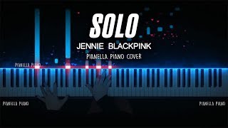 JENNIE of BLACKPINK  SOLO  Piano Cover by Pianella Piano [upl. by Eniamaj]