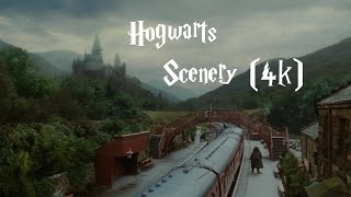 Hogwarts Scenery 4K ULTRA HD [upl. by Allison]