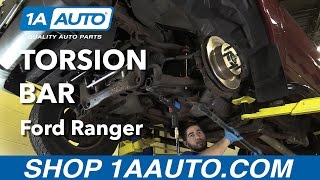 How to Replace Torsion Bar 9812 Ford Ranger [upl. by Sivam]